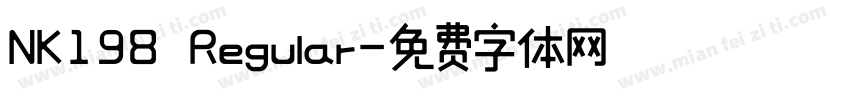 NK198 Regular字体转换
